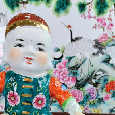tượng sứ, tượng em bé tài vận, tượng trang trí nhà cửa